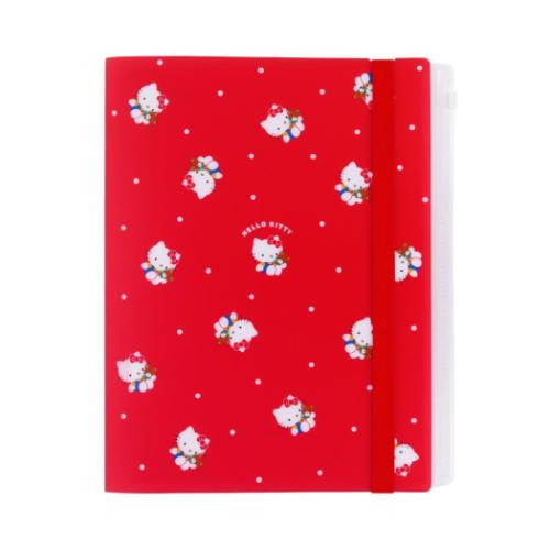 Hello kitty　ハローキティ　10Pポケットファイル　ブラック　2004 ファッションゲーム・おもちゃ・グッズ - Hello kitty ハロー