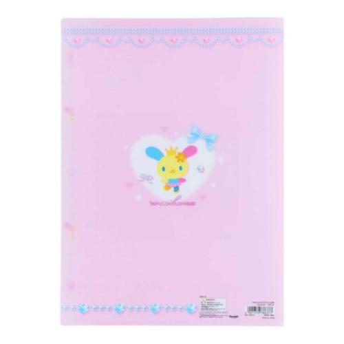 ダイカットクリアファイル5P ウサハナ ポケットファイル サンリオ サンスター文具 バレエコア Y2K