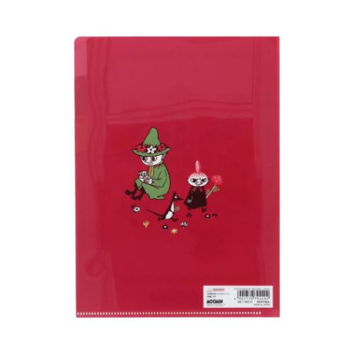 ムーミン 北欧 キャラクター ポケットファイル クリアファイルA5 3P