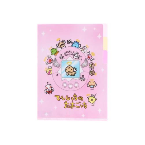 クリアファイル ふわっとおばけちゃん ハード6ポケットクリア