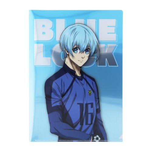 A4クリアファイル ブルーロック メタリックファイル 氷織 羊 少年