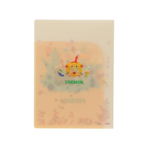 A5クリアファイル スパンコール入クリアファイルW A5 ピクミン あつまれ サンスター文具