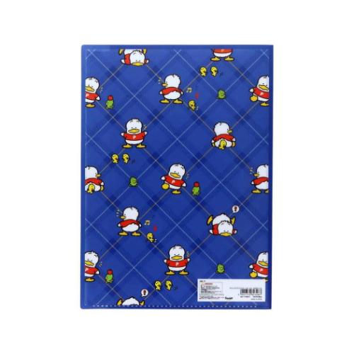 あひるのペックル キャラクター ポケットファイル ダイカットクリア