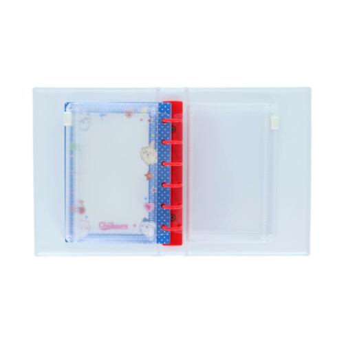 ちいかわ キャラクター シール帳 シールバインダー デニム