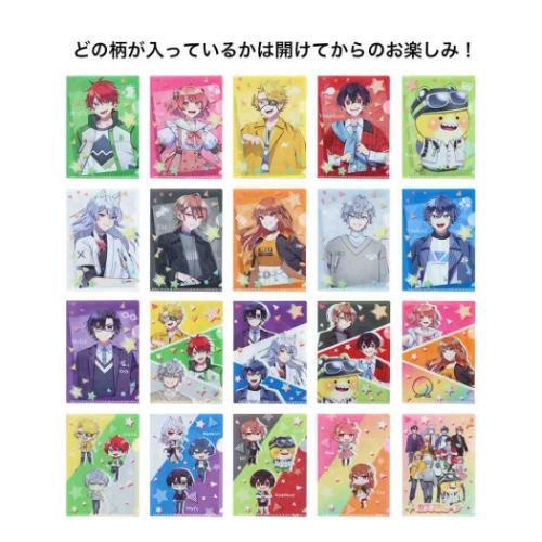 いーすとけん。 グッズ クリアフォルダー キャラクター A5仕切り付き