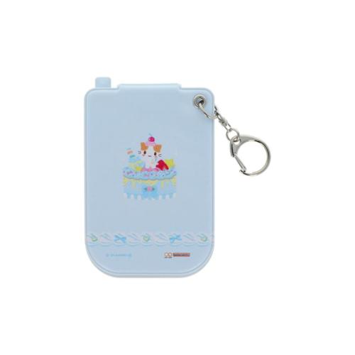 定期入れ マシュマロみたいなふわふわにゃんこ パスケース Y2Kホイップデコ サンリオ サンスター文具