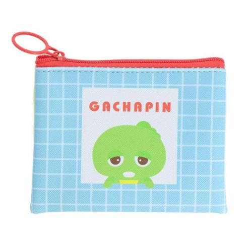 ガチャピン＆ムック グッズ 平ポーチ キャラクター ミニポーチ ガチャピン