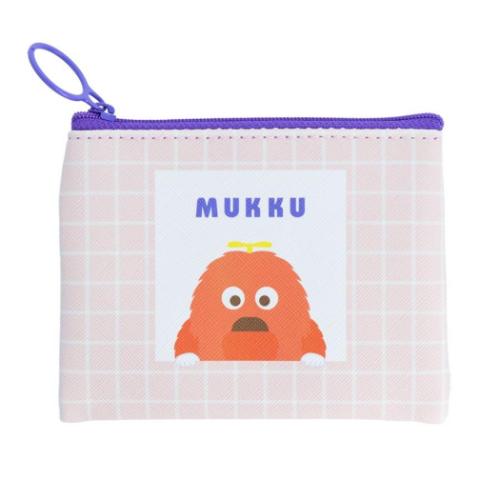 ガチャピン＆ムック ミニポーチ 平ポーチ ムック キャラクター