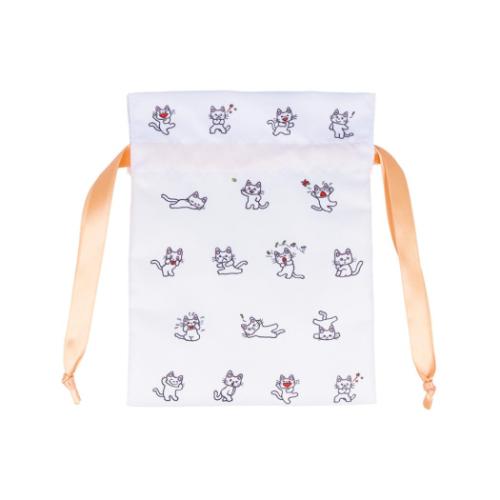 Yahoo! Yahoo!ショッピング(ヤフー ショッピング)ノンタン グッズ 巾着袋 絵本キャラクター きんちゃくポーチ A