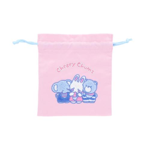 Yahoo! Yahoo!ショッピング(ヤフー ショッピング)チアリーチャム サガラ刺繍巾着 巾着袋 レトロ サンリオ キャラクター