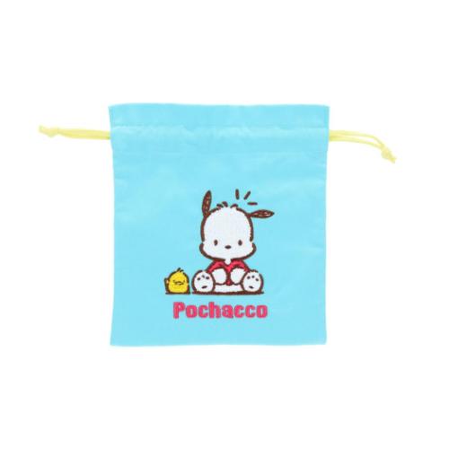 Yahoo! Yahoo!ショッピング(ヤフー ショッピング)ポチャッコ キャラクター 巾着袋 サガラ刺繍巾着 レトロ サンリオ