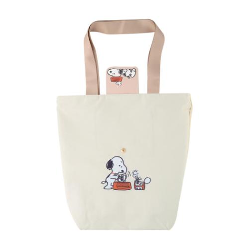 PEANUTS スヌーピー キャラクター エコバッグ 2ルームコンパクト