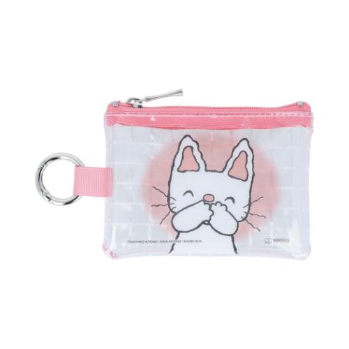ノンタン クリアミニポーチ ミニポーチ 絵本キャラクター ピンク