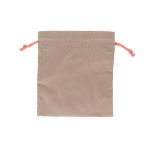 ピクミン グッズ 巾着袋 ゲームキャラクター サガラ刺繍巾着 ベージュ