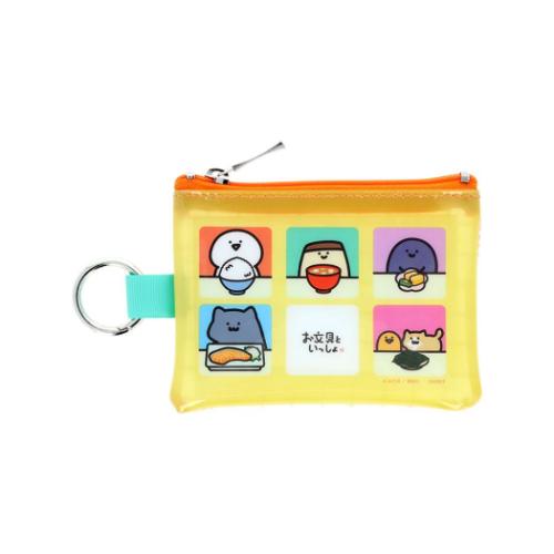 Yahoo! Yahoo!ショッピング(ヤフー ショッピング)ミニポーチ お文具といっしょ クリアミニポーチ 和食