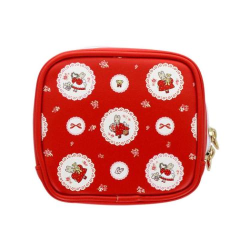 マロンクリーム キャラクター コスメポーチ スクエアポーチ レトロ SC4