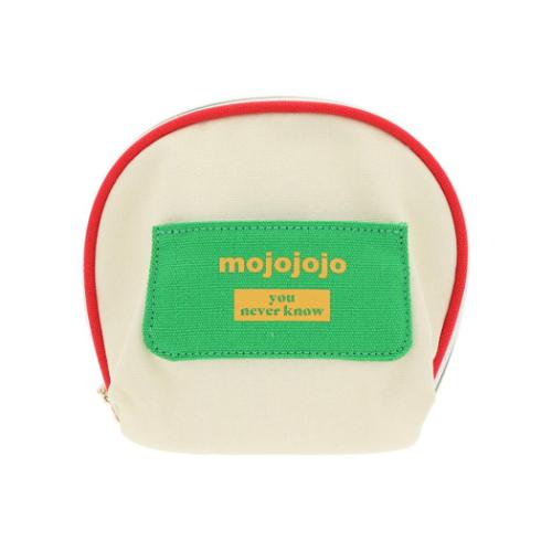 サンスター文具 ミニポーチ mojojojo ぬいぐるみバッジ付きポーチ