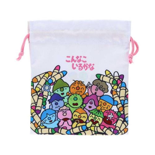 巾着 こんなこいるかな きんちゃく袋 NHK サンスター文具 クレヨン 爆買