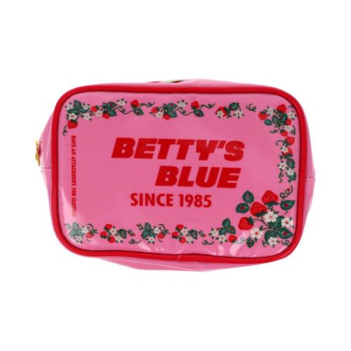 コスメポーチ BETTY’S BLUE ラミネートポーチ ショッパー 爆買
