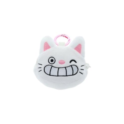 ノンタン ミニポーチ カラビナ付きフェイスミニポーチ いーっ サンスター文具 爆買