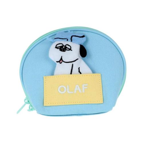 PEANUTS コスメポーチ スヌーピー＆シブリングス ラウンドポーチ