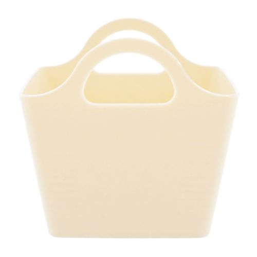 タイニータン キャラクター 卓上収納 ミニバスケット Butter ホワイト TinyTAN 商品