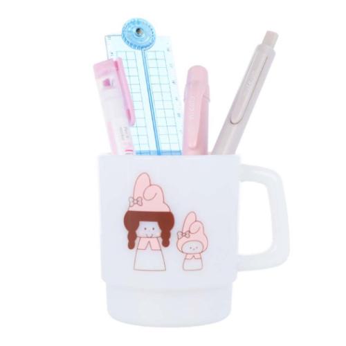 卓上収納 コップ型ペンスタンド マイメロディ mizutamaxサンリオキャラクターズ サンスター文具