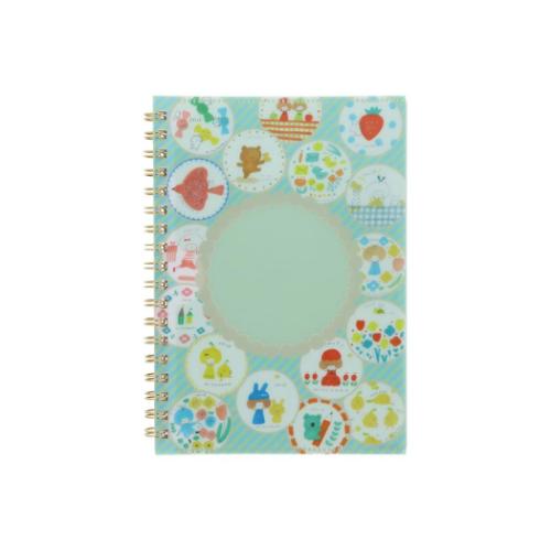 リングノート mizutama ポケットリングノート ミントグリーン サン