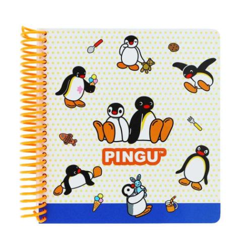 方眼ノート ピングー スクエアリングノート Pingu 2D 新学期準備文具
