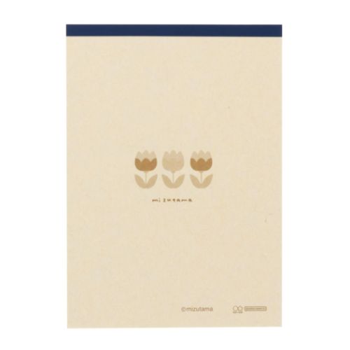 サンスター文具 メモ帳 mizutama デザインいっぱいメモ レトロ柄