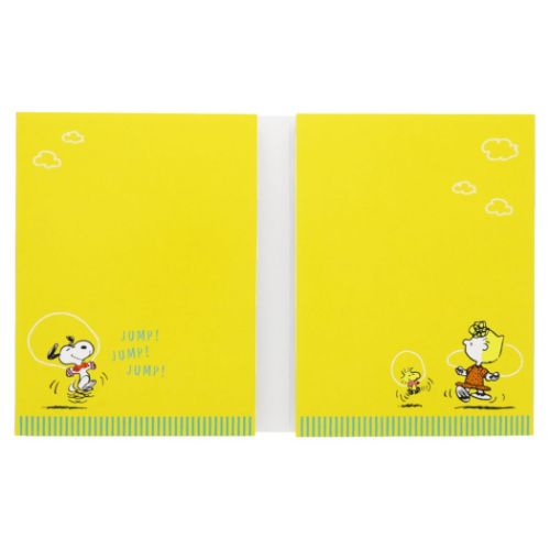 スヌーピー メモ帳 パタパタメモ PEANUTS PLAY WITH COLORS4 アイボリー ピーナッツ サンスター文具