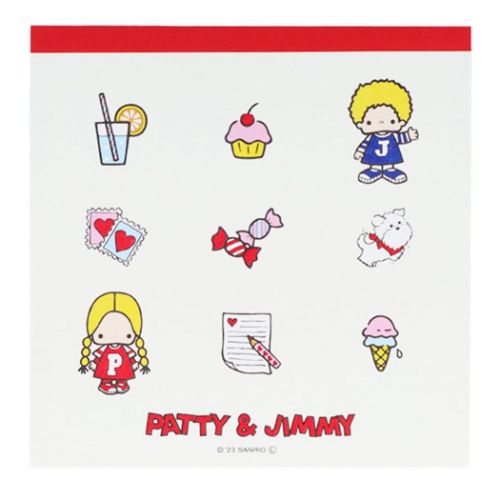 サンスター文具 パティ＆ジミー グッズ メモ帳 サンリオ キャラクター