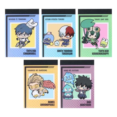 Amazon.co.jp: キャラクター メモ帳 10種類 セット まとめ売り