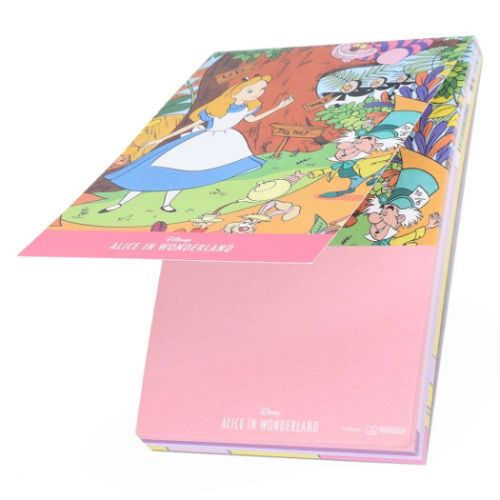 ふしぎの国のアリス グッズ メモ帳 ディズニー キャラクター メモ A6