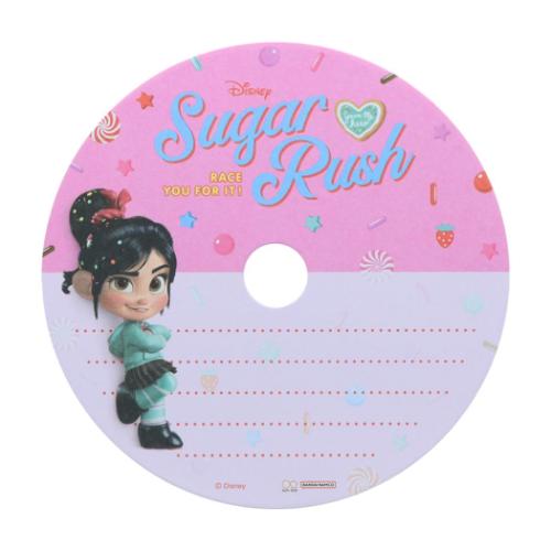 シュガー・ラッシュ シュガーラッシュ メモ帳 CD風メモ Y2K