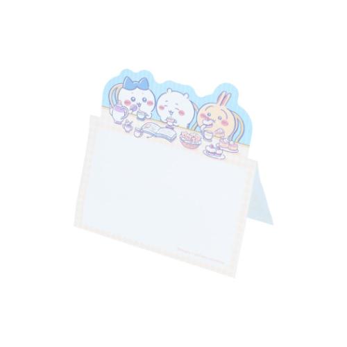 ちいかわ グッズ メモ帳 キャラクター メッセージメモ ティータイムA