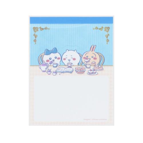 ちいかわ グッズ メモ帳 キャラクター メッセージメモ ティータイムA