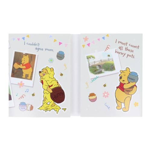 くまのプーさん キャラクター メモ帳 パタパタメモ フォト ディズニー