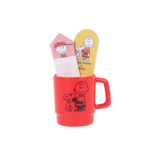 PEANUTS スヌーピー カップケース入付箋 ピーナッツ 付箋 キャラクター