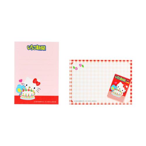 メモ帳 メモミニ ミニミニメモ ハローキティ いちご新聞 1980s サン