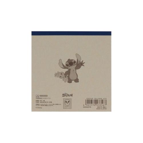 リロ＆スティッチ メモ帳 スクエアメモ ピンク ディズニー サンスター