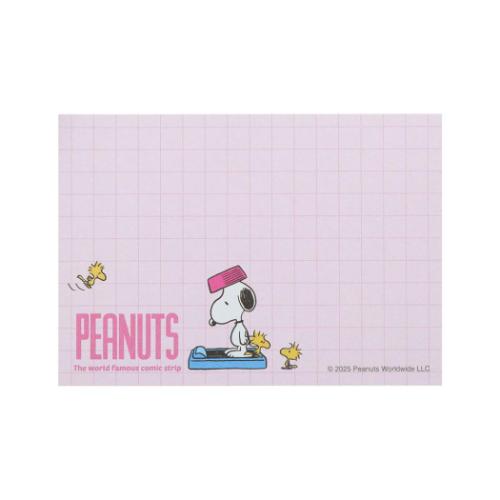 メモ帳 ミニメモ ミニミニメモ ピーナッツ スヌーピー コミカルシーンズ イエロー サンスター文具