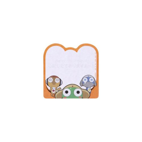 サンスター文具 ケロロ軍曹 付せん セリフ付箋 ケロロ＆クルル＆ドロロ