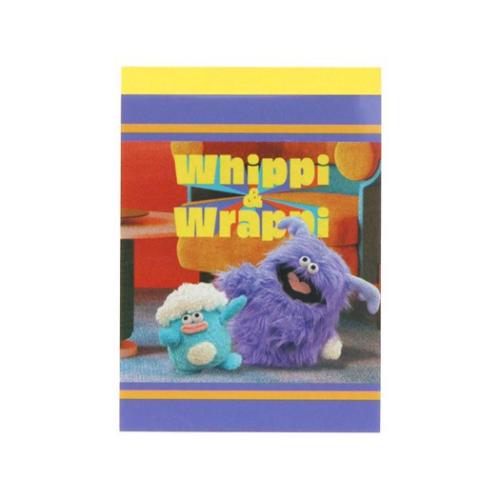 ホイッピ＆ラッピ メモミニ ミニミニメモ メモ帳 バイオレット キャラクター