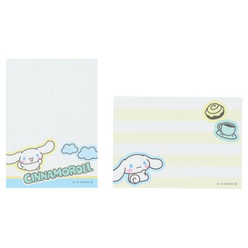 シナモロール グッズ メモ帳 サンリオ キャラクター メモミニ ミニミニメモ