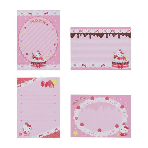 メモ帳 A6メモ ハローキティ サンリオ Y2Kホイップデコ サンスター文具