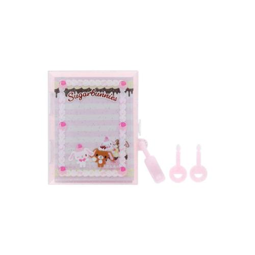 シュガーバニーズ メモ帳 鍵付きケース＆メモセット サンリオ Y2K