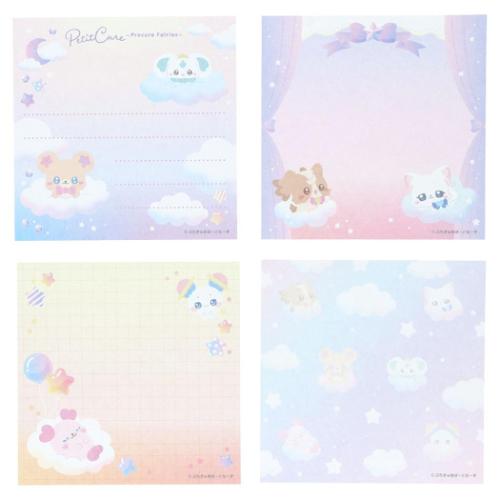 ぷちきゅあ グッズ メモ帳 キャラクター スクエアメモ ピンク 爆買