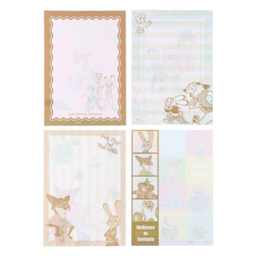 メモ帳 A6メモ ディズニー ズートピア2 2D サンスター文具 新学期準備