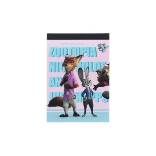 ズートピア ズートピア2 キャラクター メモ帳 メモミニ ミニミニメモ